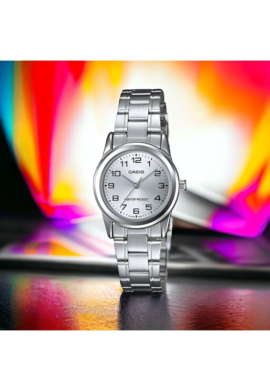 Reloj Casio de Mujer Silver Edition Ltp-V001D-7Budf-1