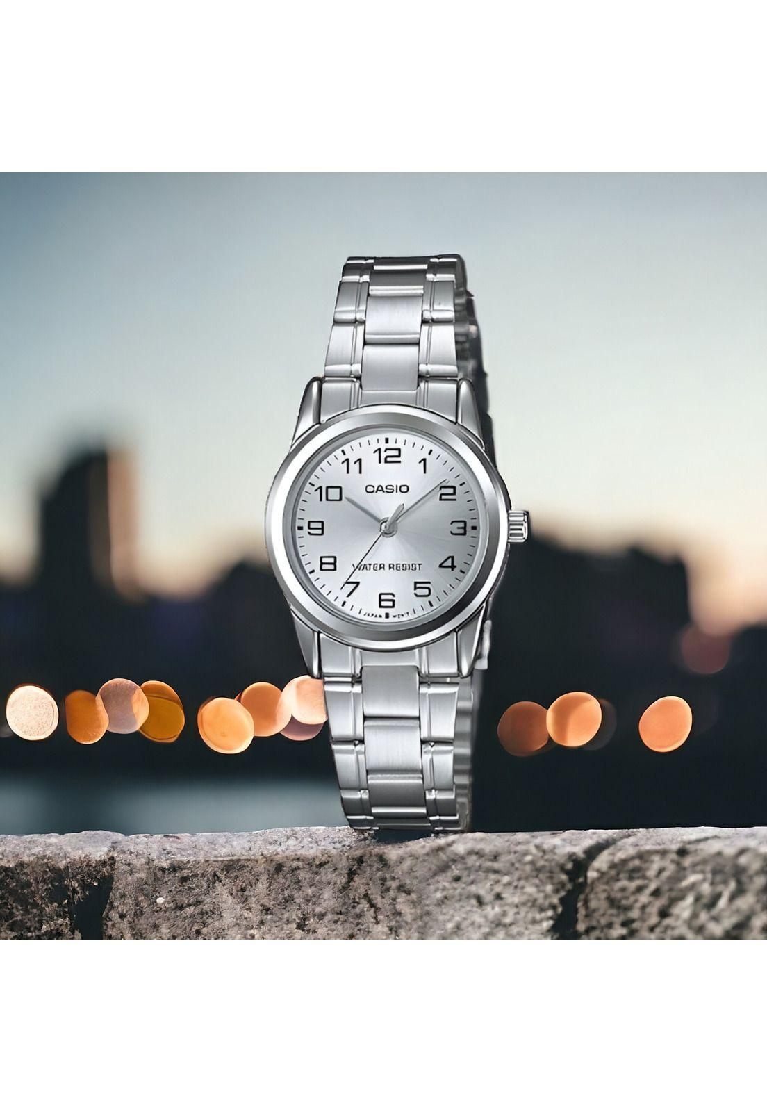 Reloj Casio de Mujer Silver Edition Ltp-V001D-7Budf-3