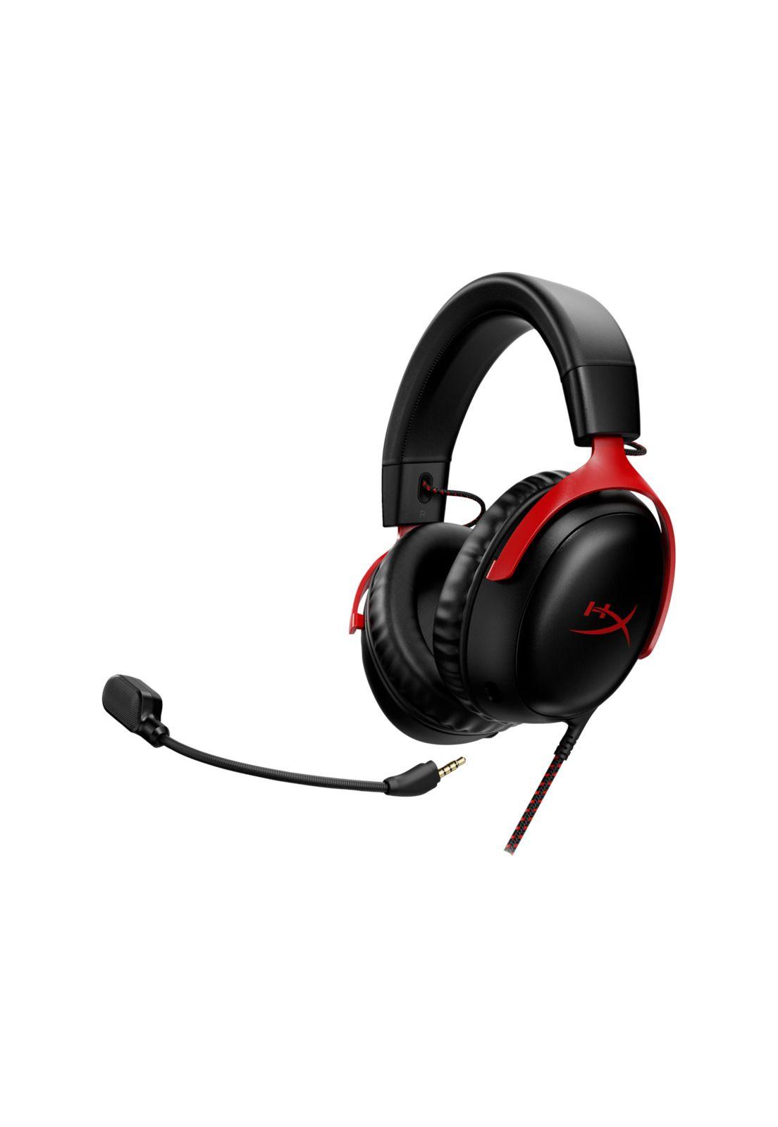 Audífonos HyperX Cloud III USB Comfort Multiplataformas RED-4