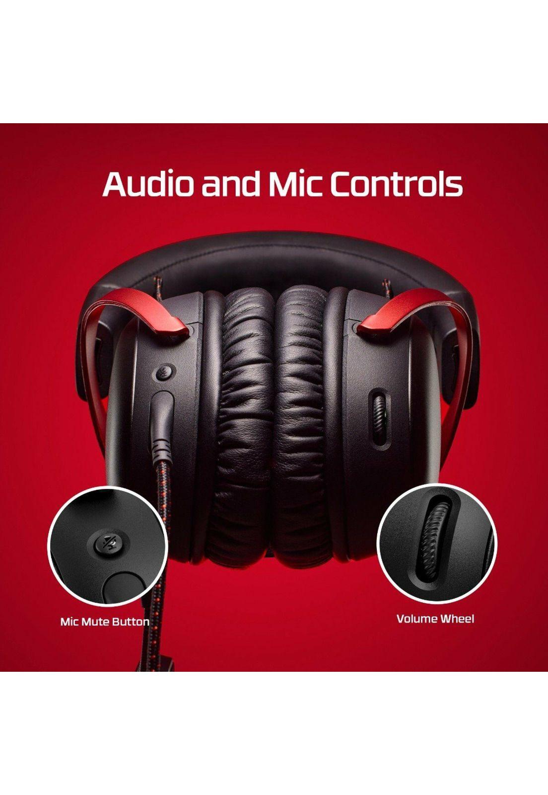 Audífonos HyperX Cloud III USB Comfort Multiplataformas RED-6