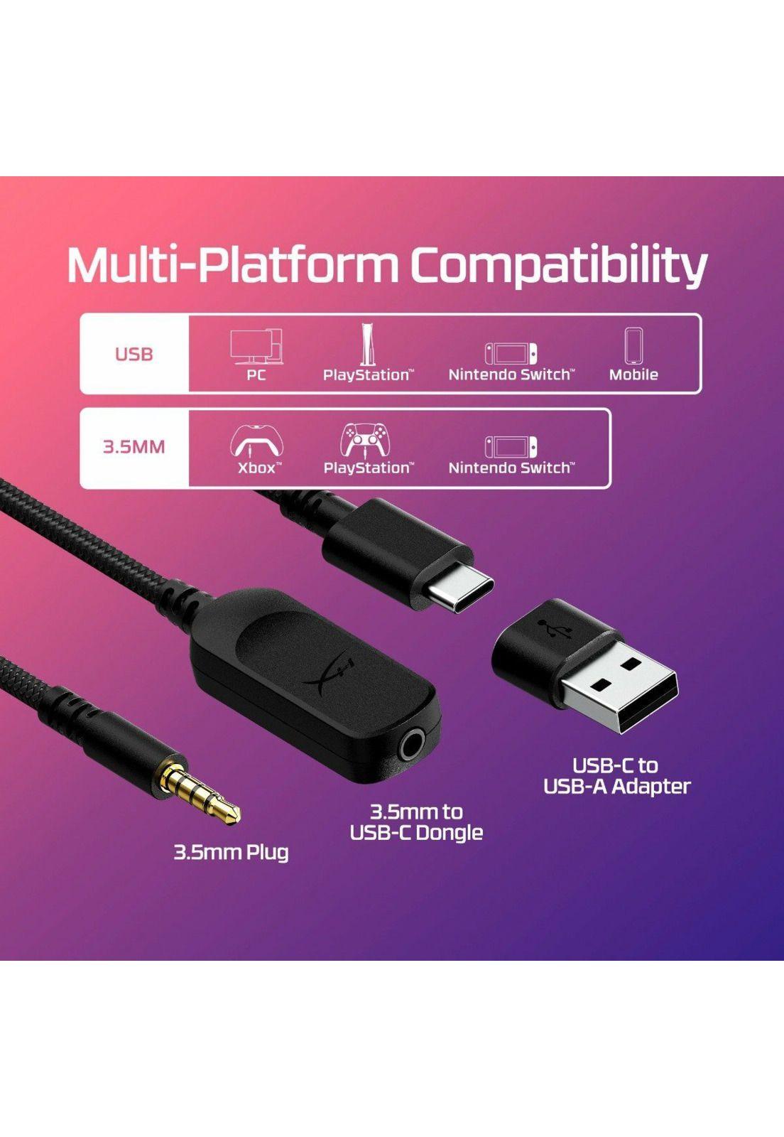 Audífonos HyperX Cloud III USB Comfort Multiplataformas RED-8