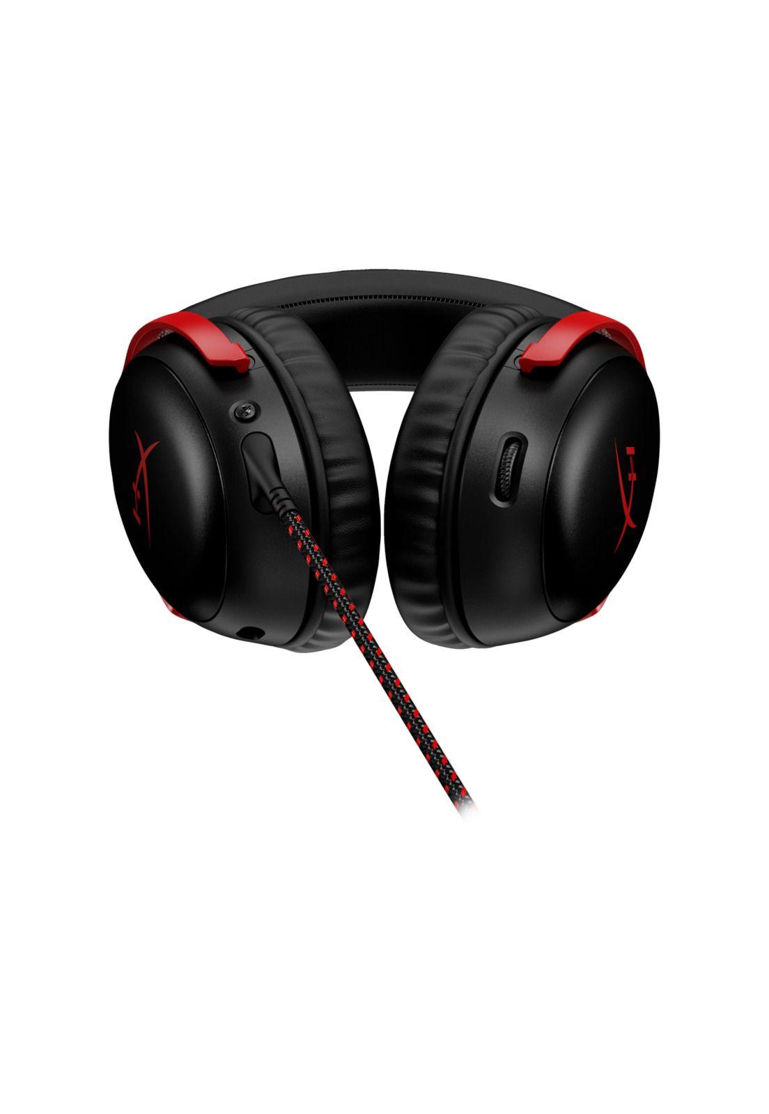 Audífonos HyperX Cloud III USB Comfort Multiplataformas RED-9