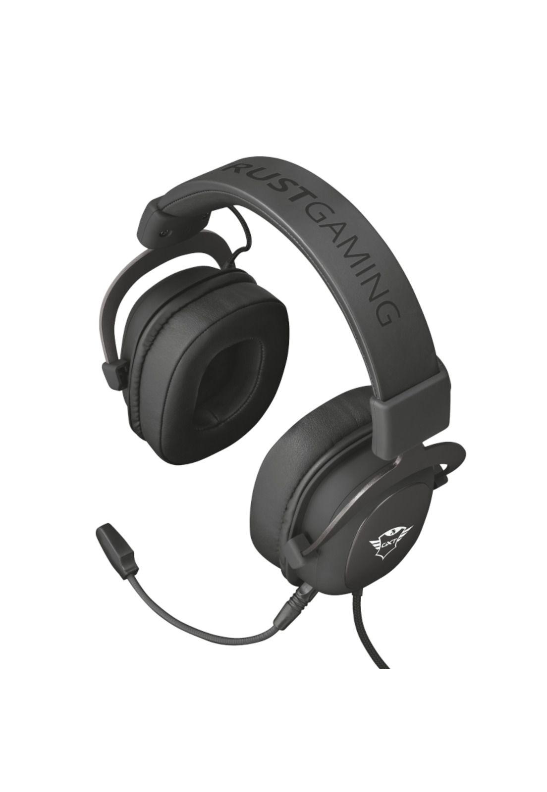 Audifonos Gamer Trust Zamak Gxt 414 Multiplataformas 53mm-5