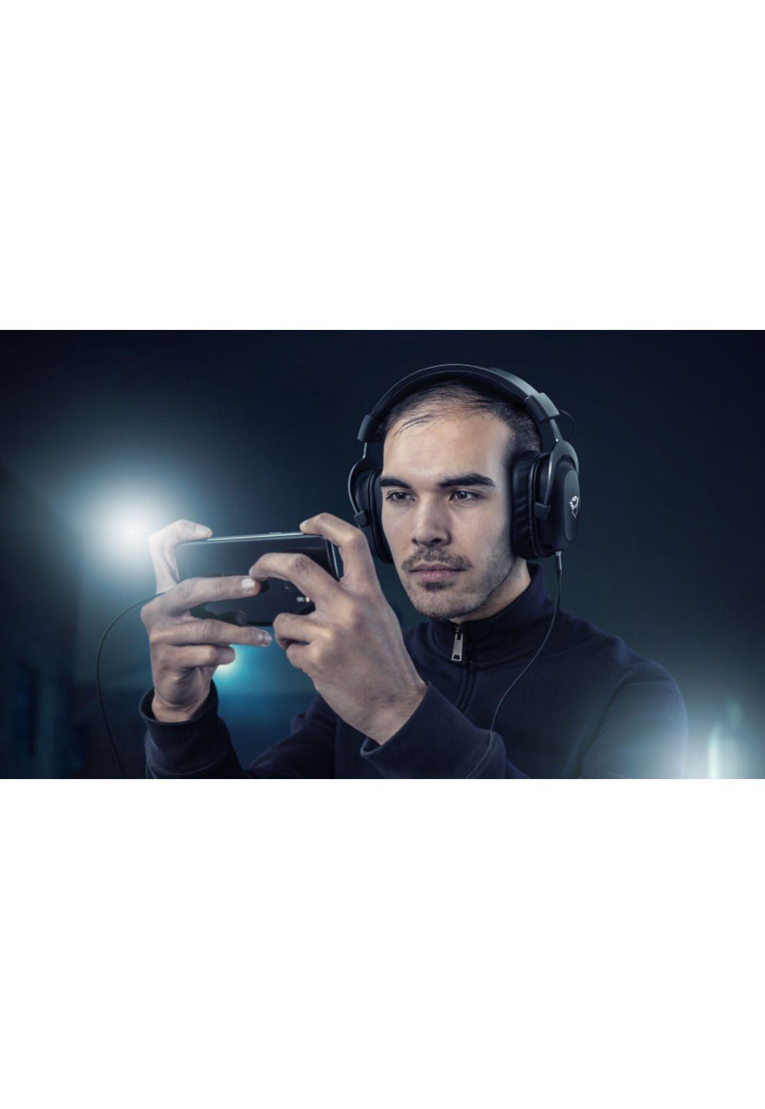 Audifonos Gamer Trust Zamak Gxt 414 Multiplataformas 53mm-7