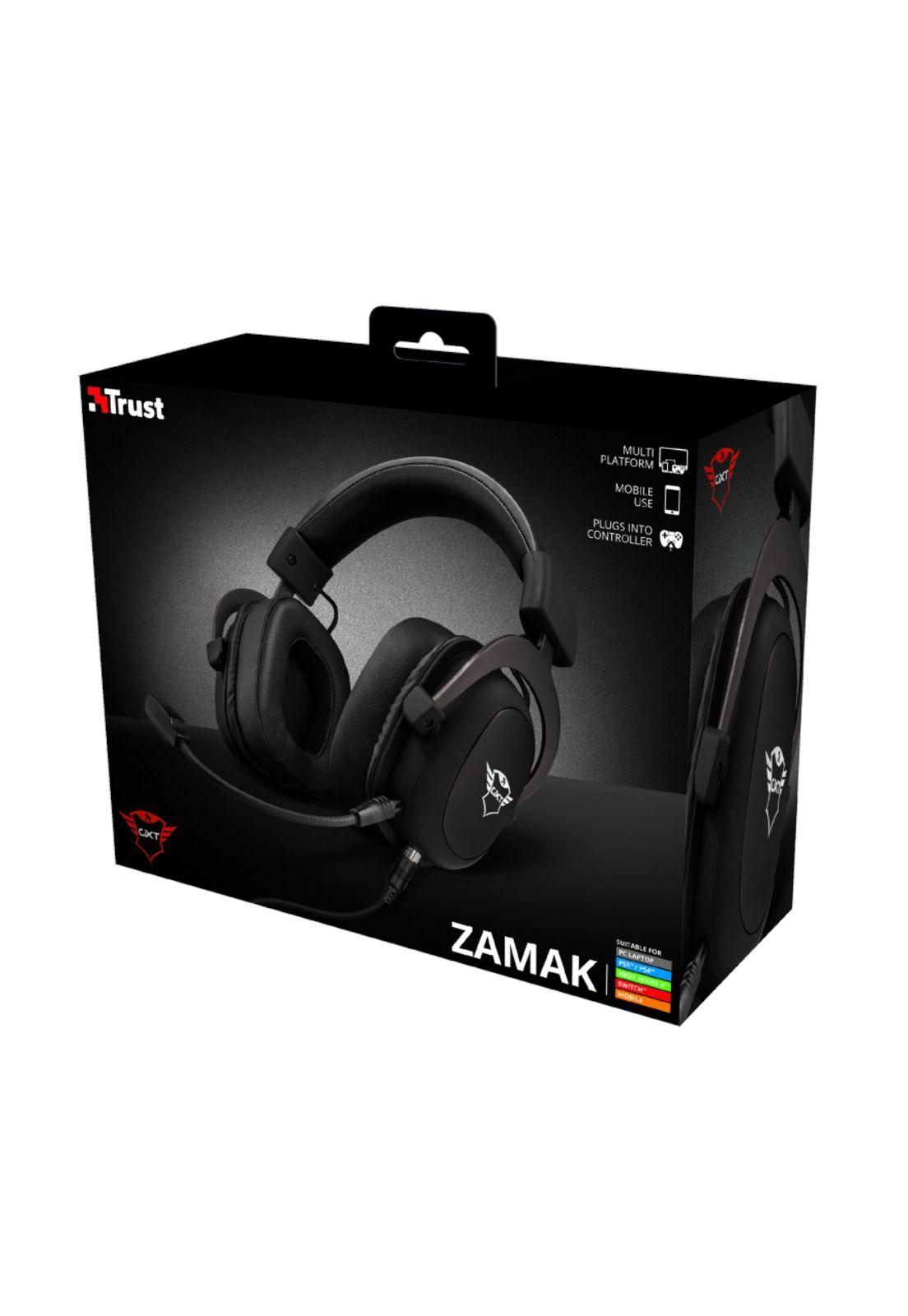 Audifonos Gamer Trust Zamak Gxt 414 Multiplataformas 53mm-9