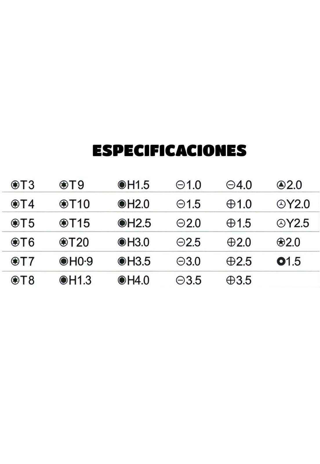 Set De Atornillador De Precisión Imantados de 45 Piezas CE32-8