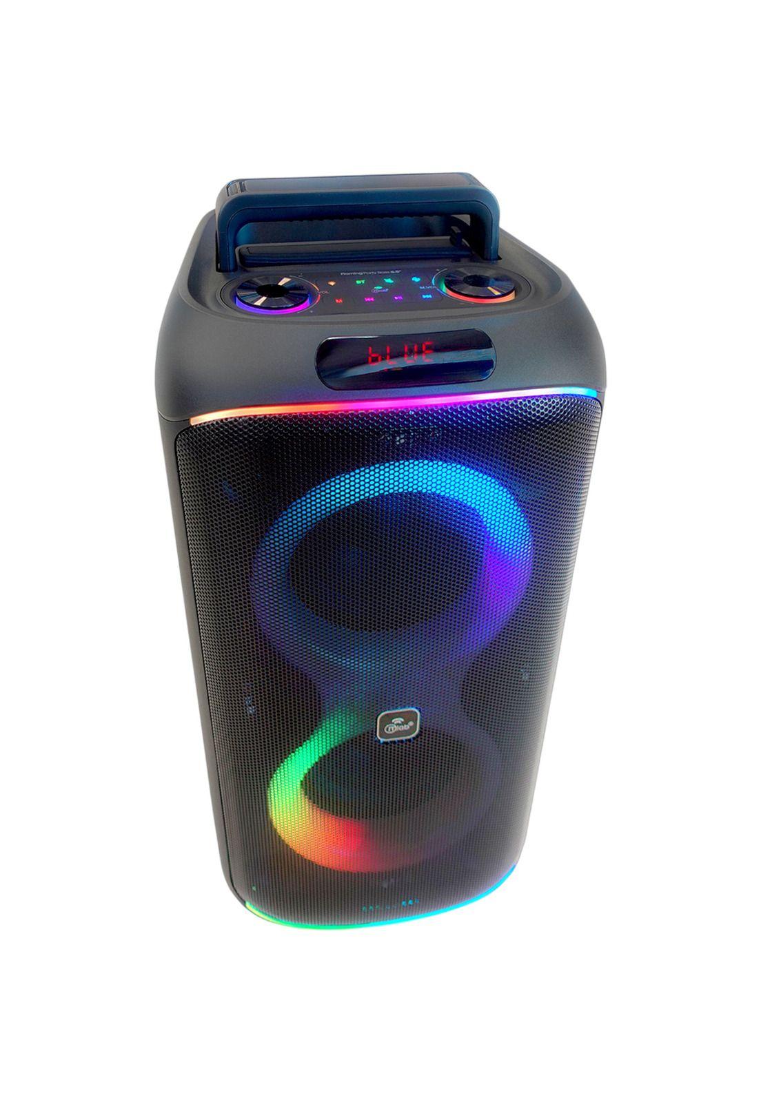 Parlante Karaoke 6" Flaming Party Bass Black MicWireless 45W-5