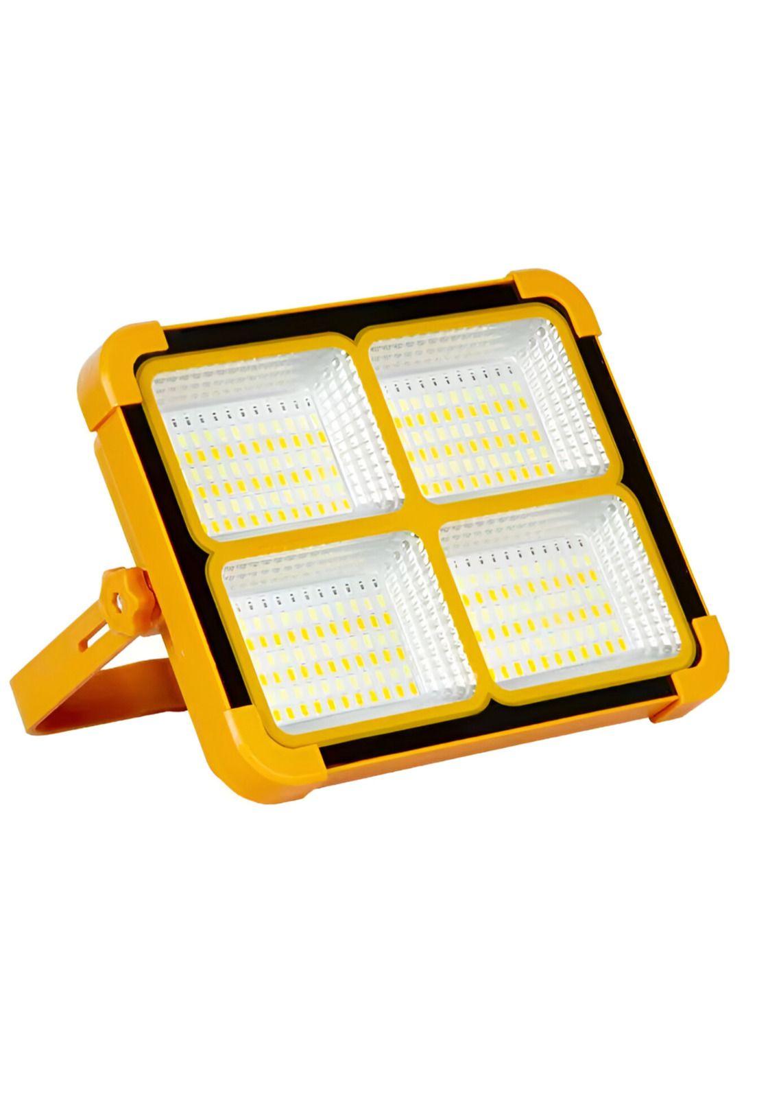 Foco Solar Portátil 100W + Cargador de Smartphone USB 175096-8