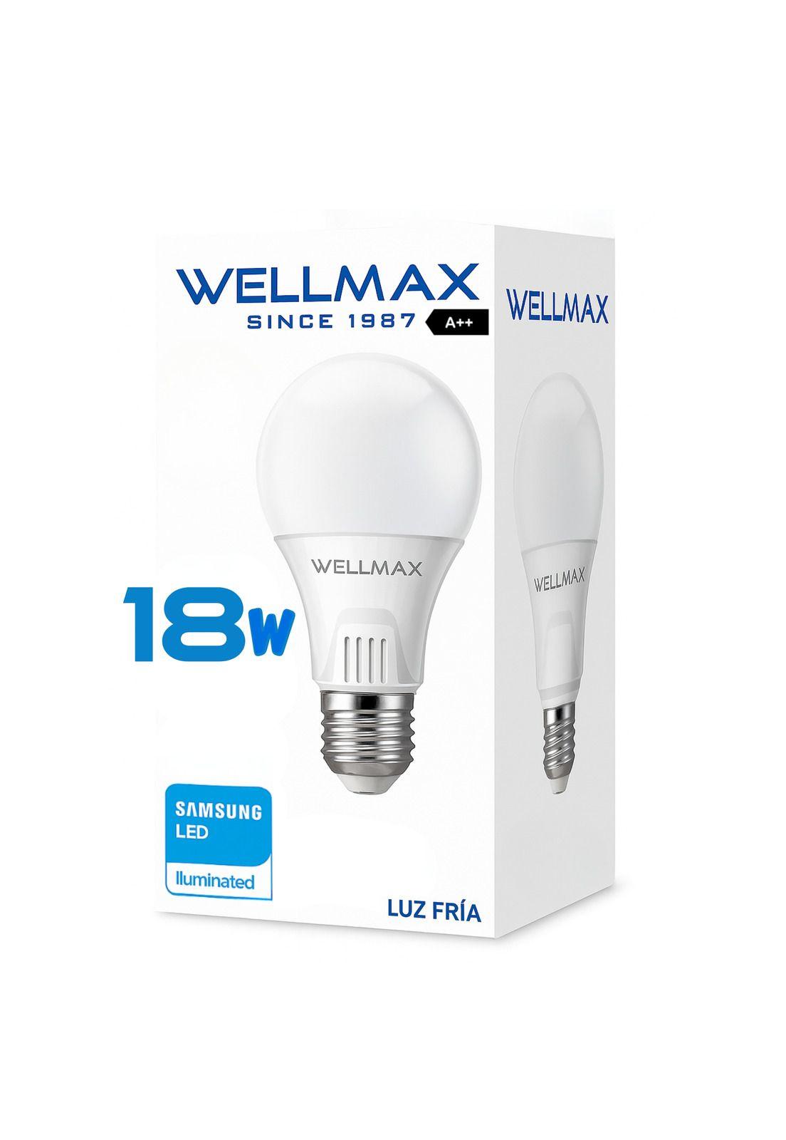 Ampolleta Led Samsung Wellmax 18W HIGH POWER LUMENS LUZ FRIA-4