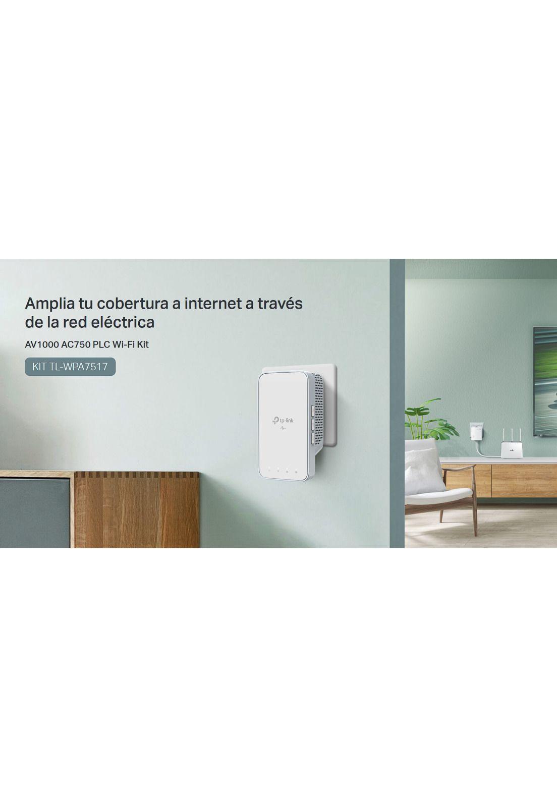 Kit Powerline Wifi Extender TP-LINK High Power TL-WPA7517-6