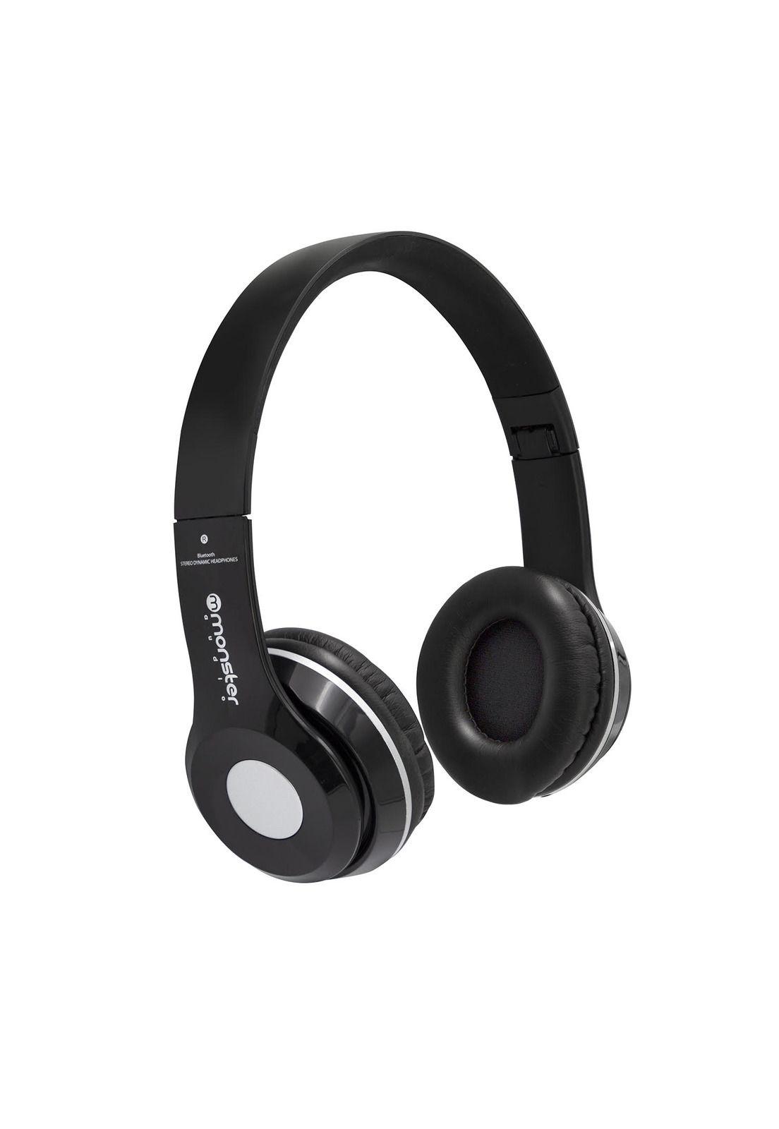 Audífono Bluetooth Plegable Radio FM/SD/ Monster 725Negro-0