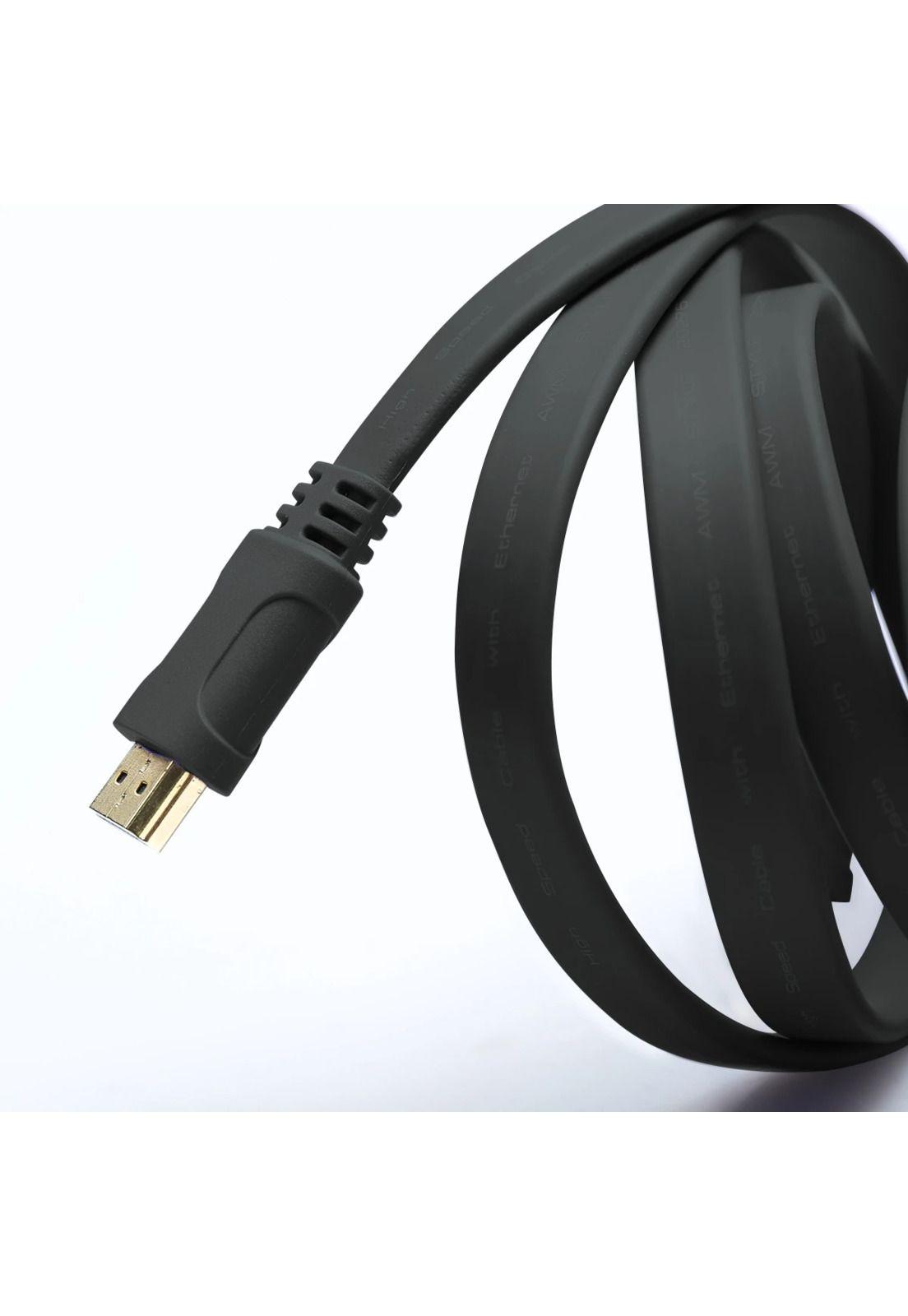 Cable HDMI Ultra Plano 1.8M Full HD 1080p Reforzado BL187-5