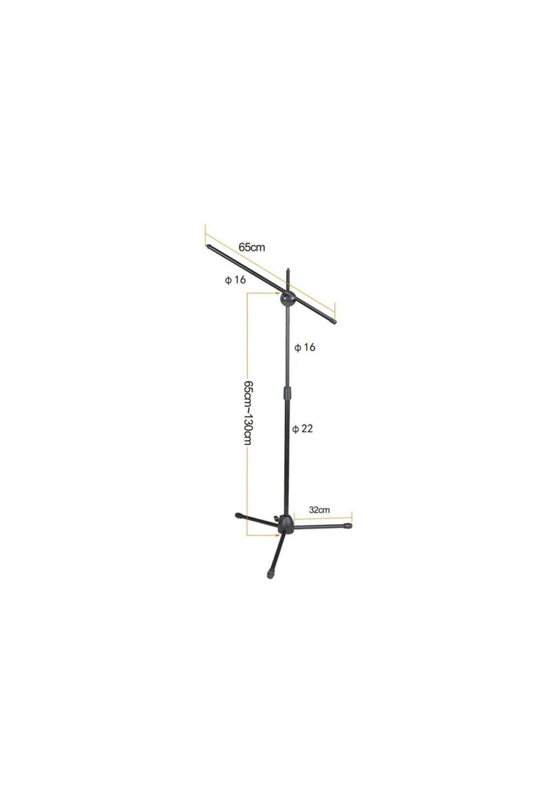 Atril De Microfono Profesional Telescópico / Ajustable MS200-6