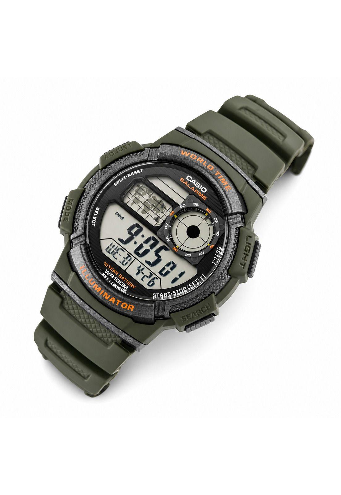 Reloj de Hombre Casio Musgo AE-1000W-3AVDF Classic Style-3