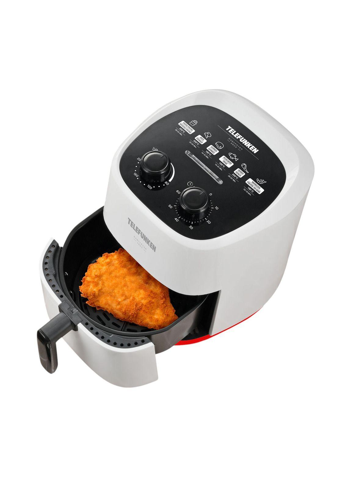 Freidora de Aire  TELEFUNKEN 1400w EasyFryer 3.6 LT 200° Max-0