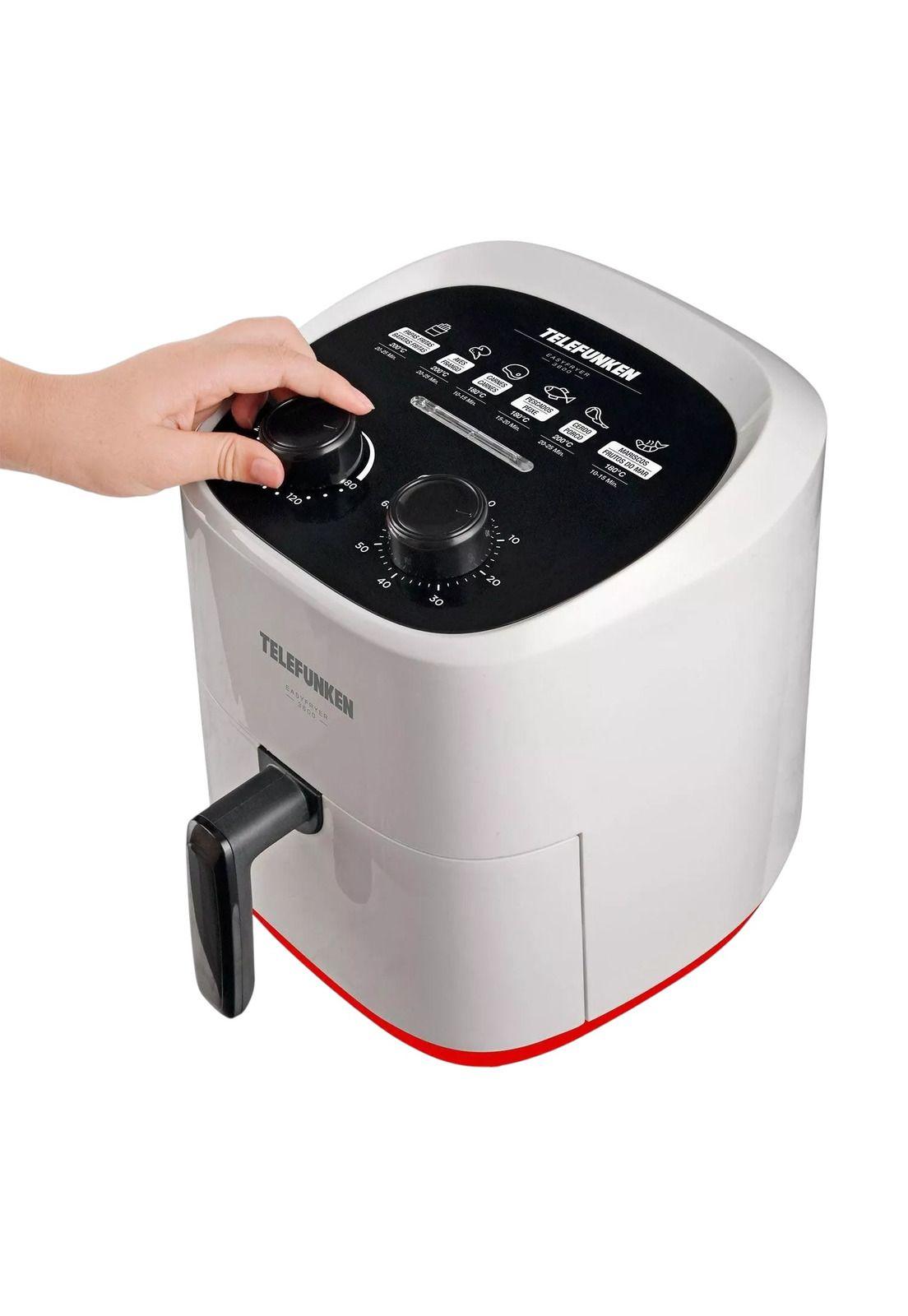 Freidora de Aire  TELEFUNKEN 1400w EasyFryer 3.6 LT 200° Max-1