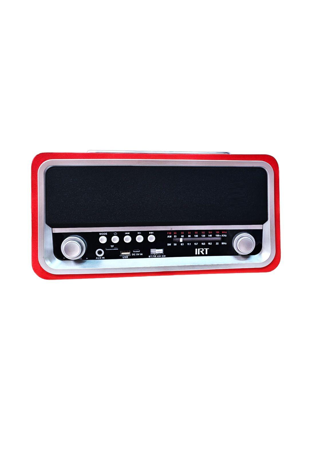 Radio Retro Vintage IRT Bluetooth /AM /FM Recargable RETRO06-1