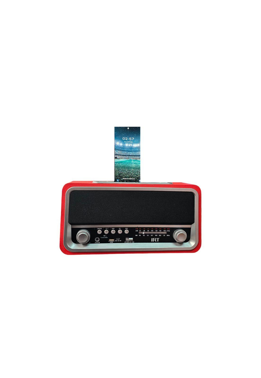 Radio Retro Vintage IRT Bluetooth /AM /FM Recargable RETRO06-2