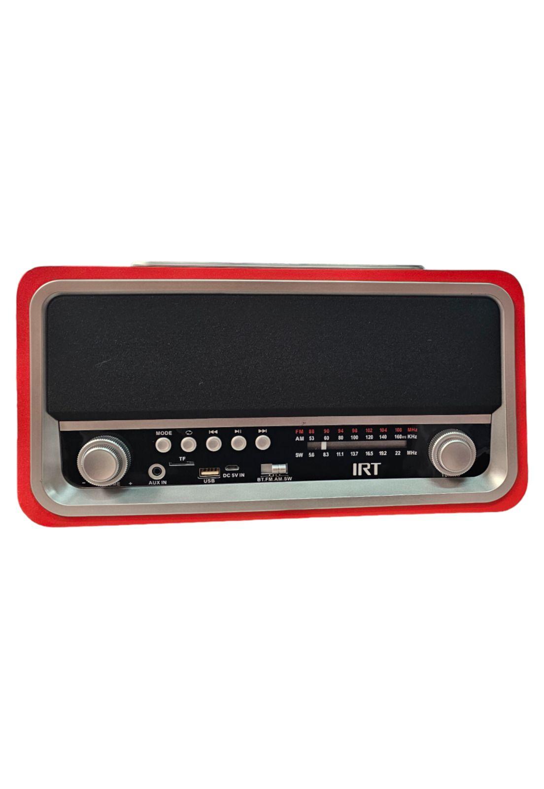 Radio Retro Vintage IRT Bluetooth /AM /FM Recargable RETRO06-5