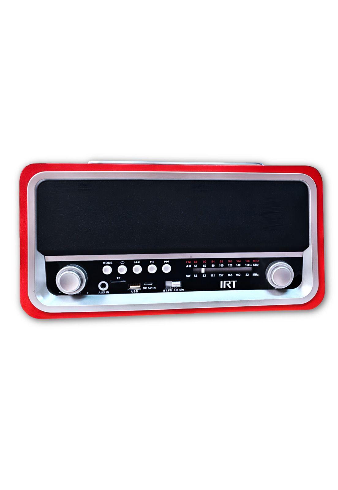 Radio Retro Vintage IRT Bluetooth /AM /FM Recargable RETRO06-1