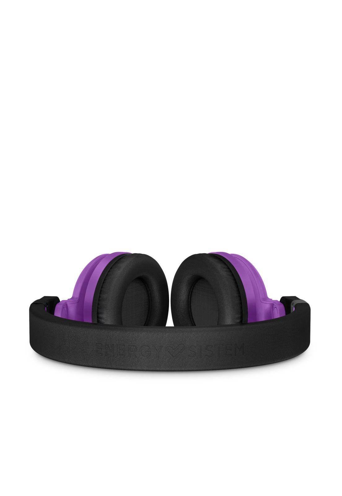 Audifono Energy Sistem Urban 2 Purple BT FM SD con Asistente-4
