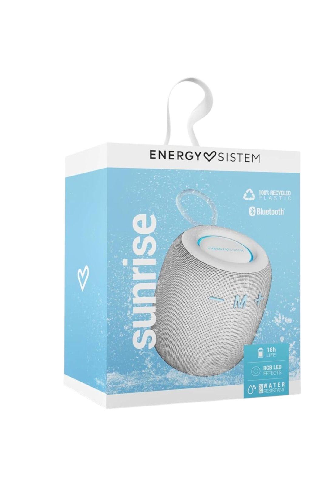 Parlante Bluetooth Energy Sistem Sunrise Gray IPX6/10W/ 18Hr-5