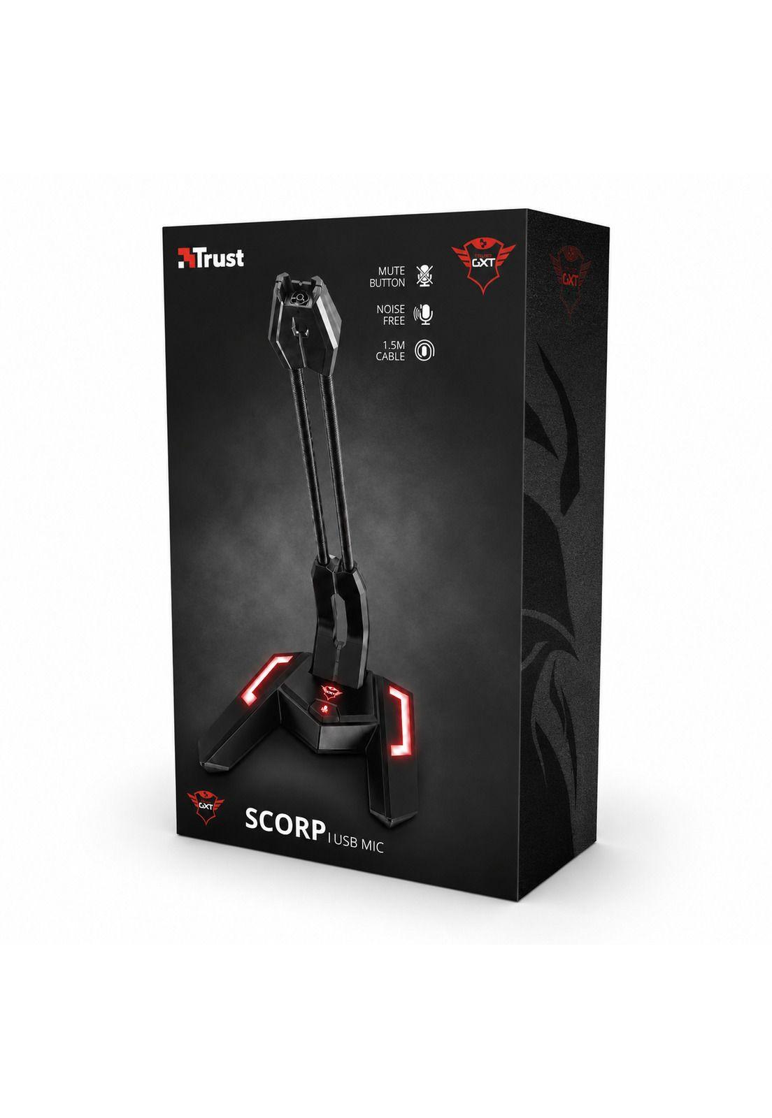 Micrófono USB Condensador Trust Scorp GXT 210 Gamer-7