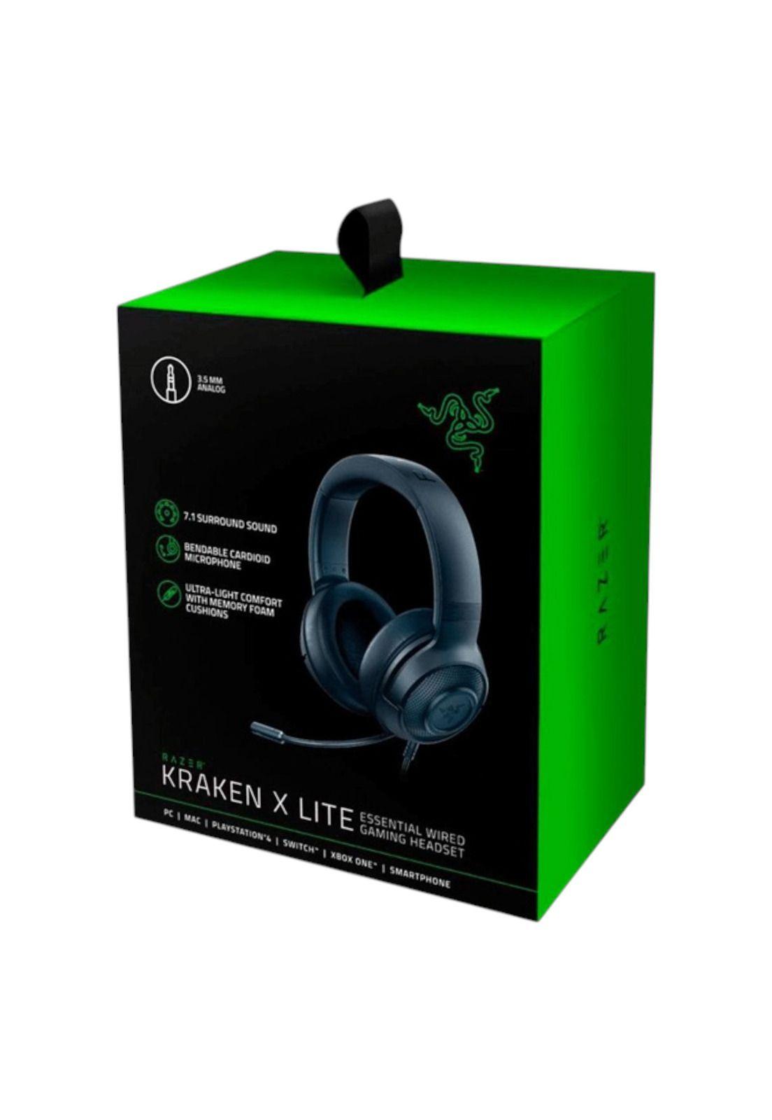 Audifonos Razer Gamer Kraken X Lite Multiplataformas-4