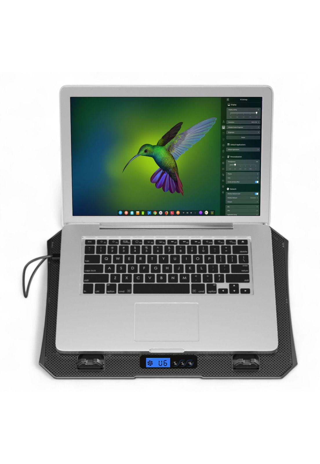 Ventilador para Notebooks Gamer SIX FAN LED 2800 RPM 16" Max-3