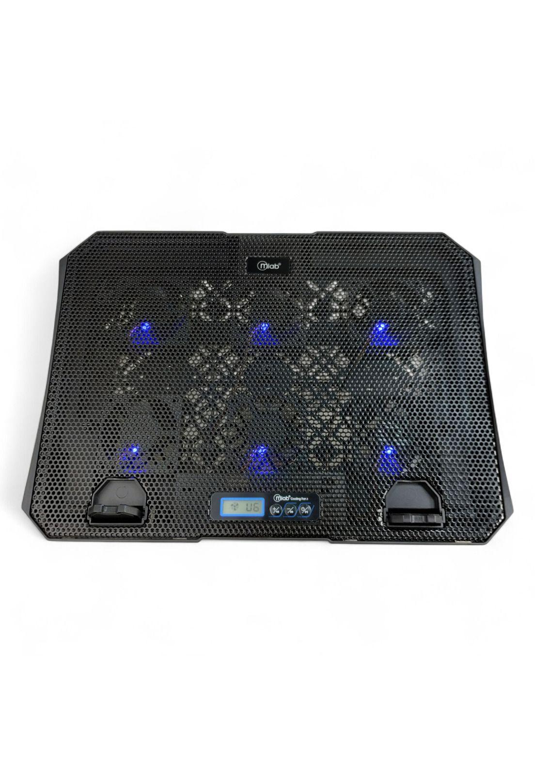 Ventilador para Notebooks Gamer SIX FAN LED 2800 RPM 16" Max-7