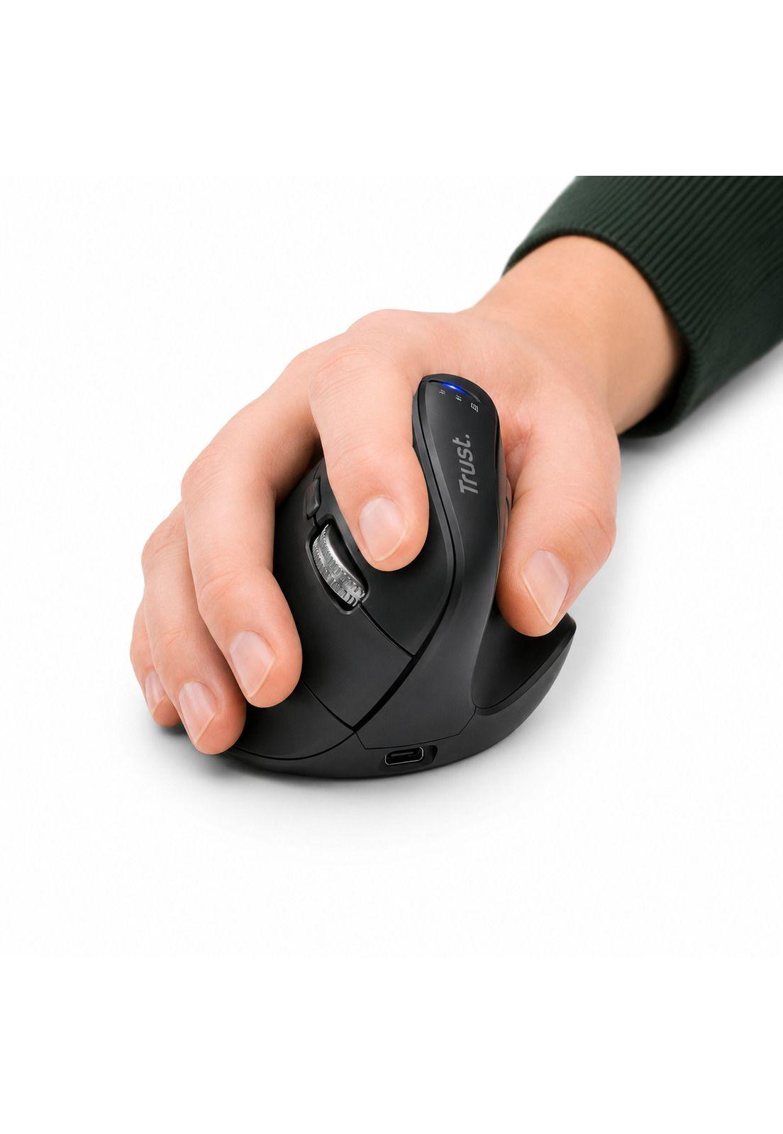Mouse Vertical Ergo Dual Inalámbrico Trust Vyran Hyperscroll-5