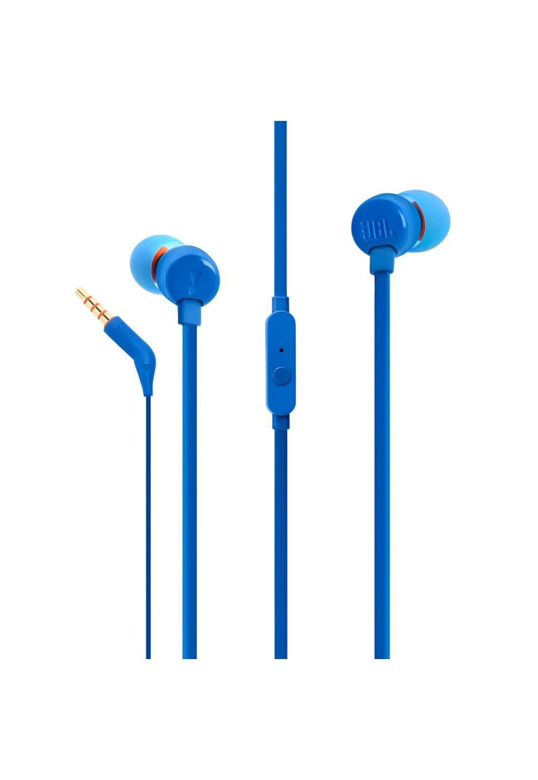 Audífonos JBL T110 Azul con Manos Libre Tecnología Hi Bass-6