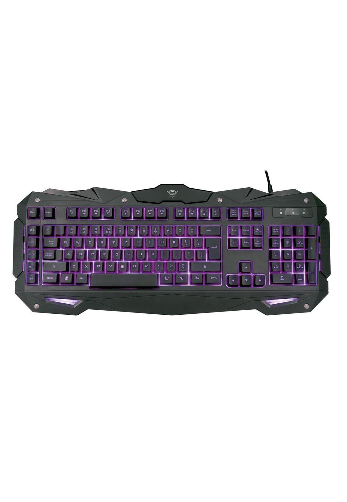 Teclado Gamer Trust Gxt 840 Myra Anti-Ghosting Multiplataformas-3