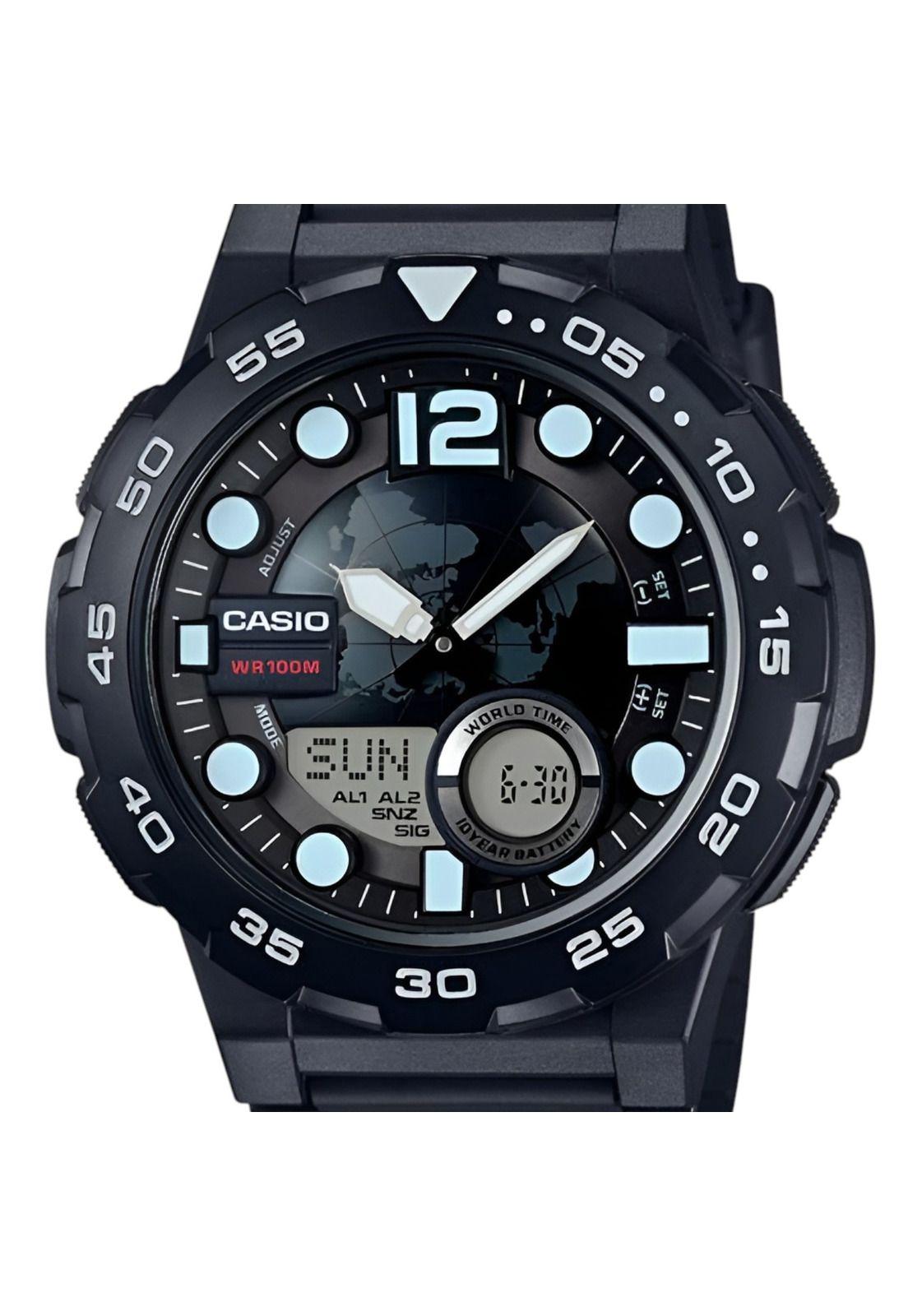 Reloj Casio de Hombre AEQ-100W-1AVDF Classic Style-2