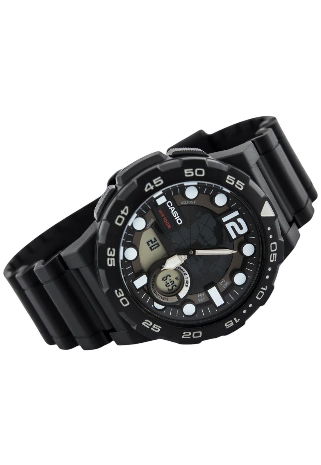 Reloj Casio de Hombre AEQ-100W-1AVDF Classic Style-3