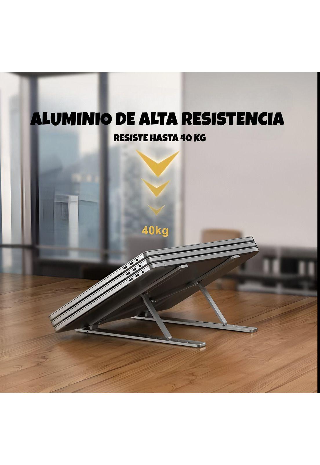 Soporte para Notebooks y Macbooks Retractil  de Aluminio-9