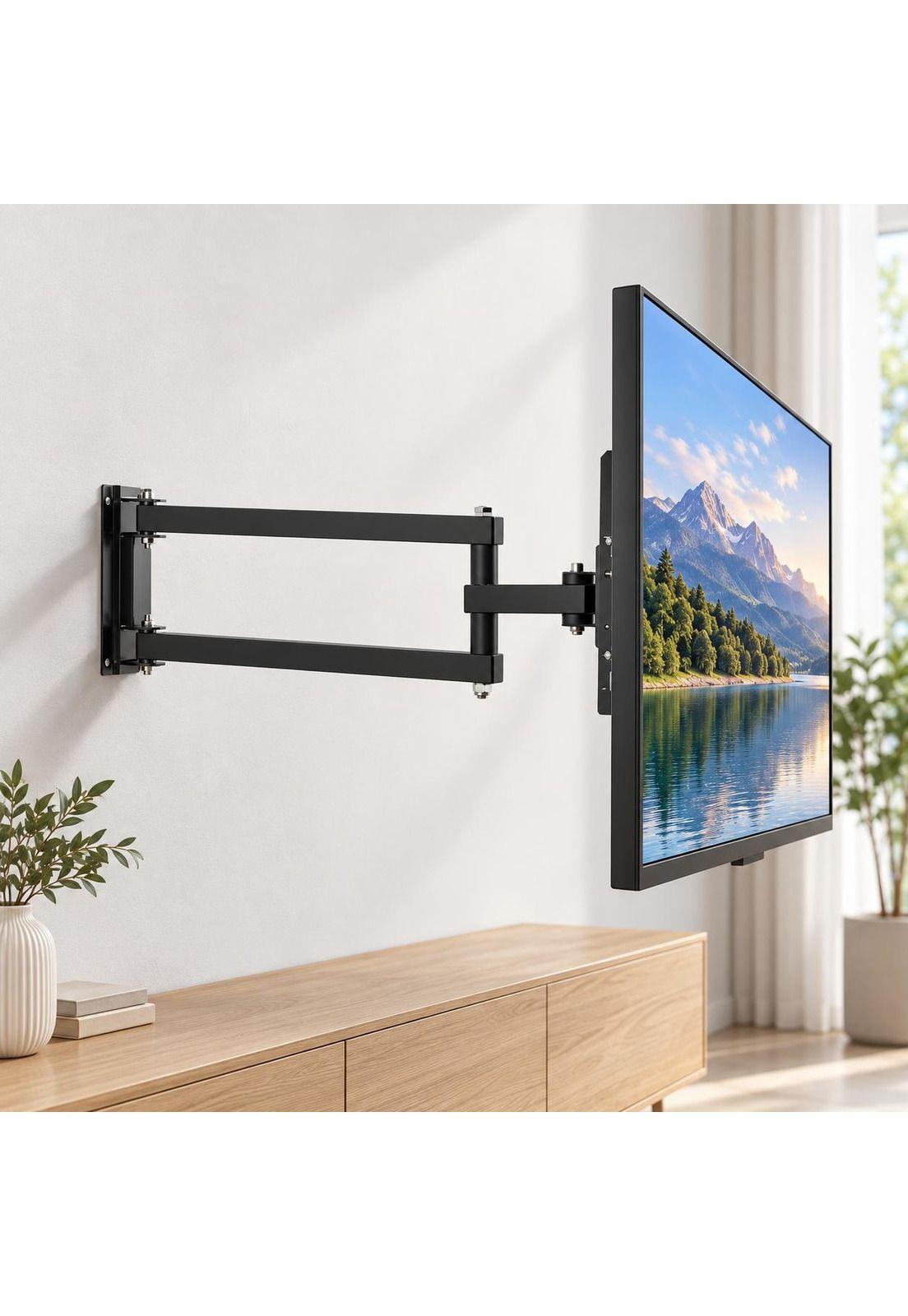 Soporte de TV con Brazo de 65CM para 70" Max Acero Reforzado-4