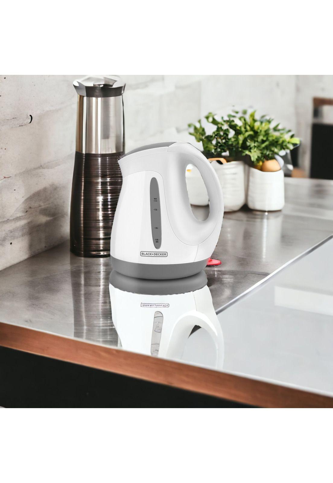 Hervidor Black + Decker 1.7L Base Giratoria 360° JKC681-CL-2