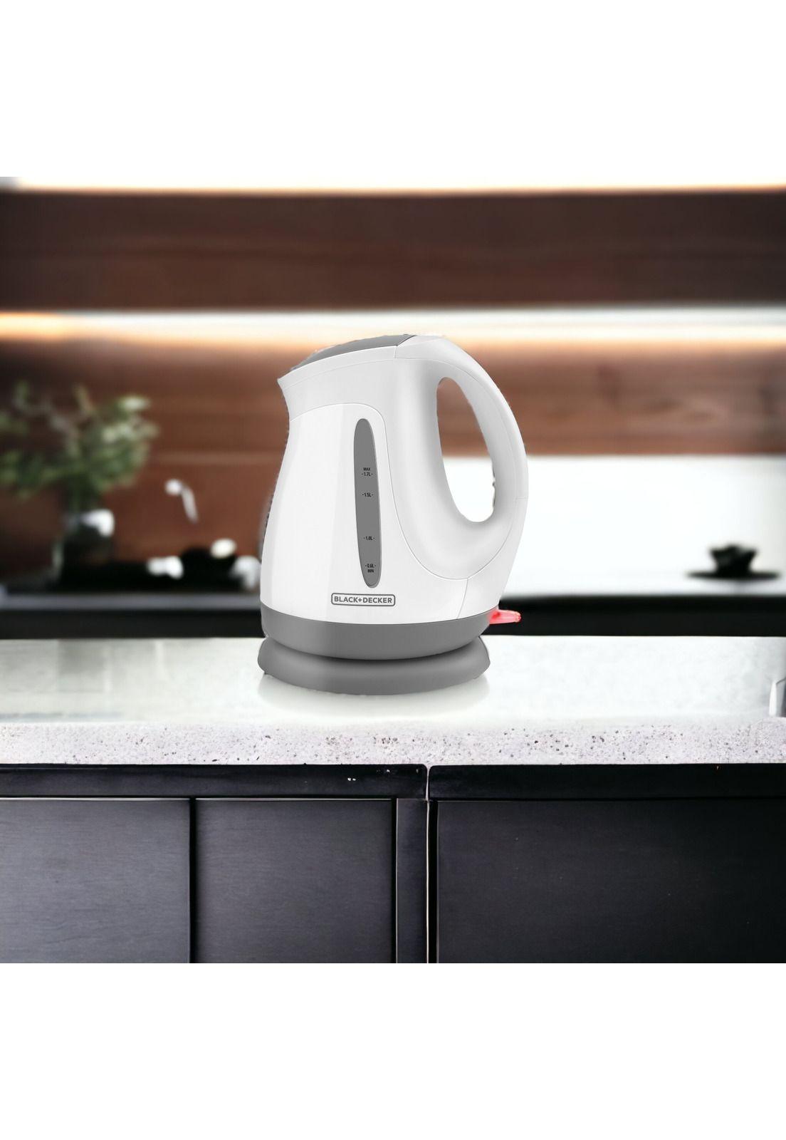 Hervidor Black + Decker 1.7L Base Giratoria 360° JKC681-CL-3