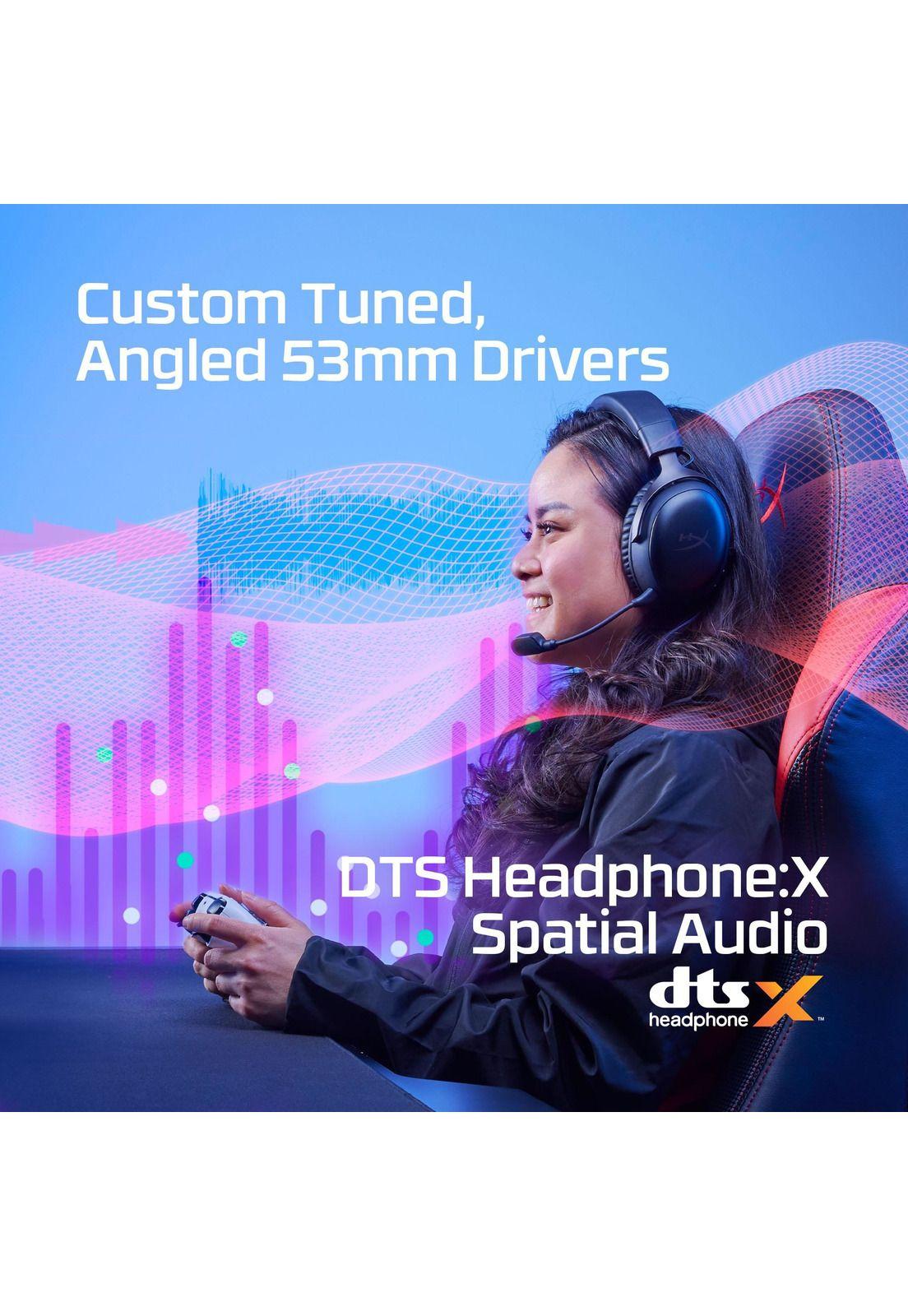 Audífonos HyperX Cloud III Legendary Sound Wireless RED-4