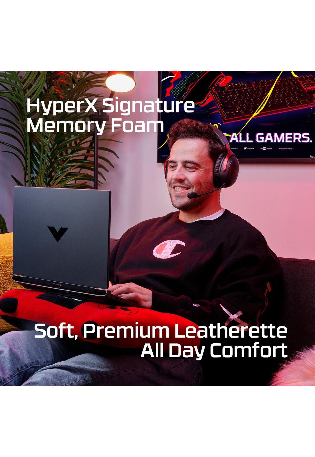 Audífonos HyperX Cloud III Legendary Sound Wireless RED-9