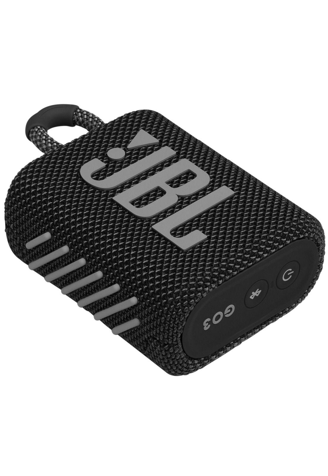 Parlante Portatil JBL Go 3 WaterProof Black Edition-1