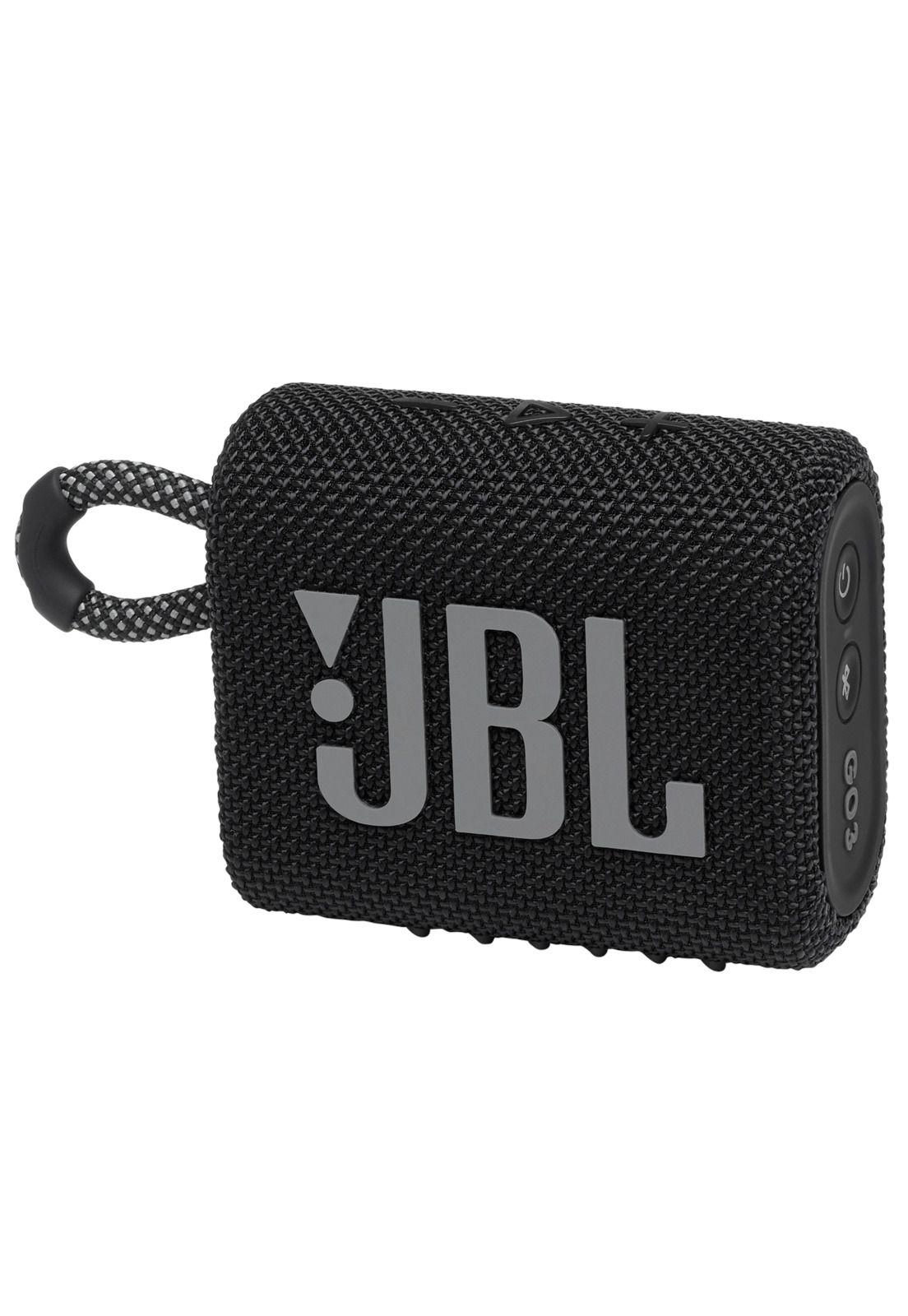 Parlante Portatil JBL Go 3 WaterProof Black Edition-2