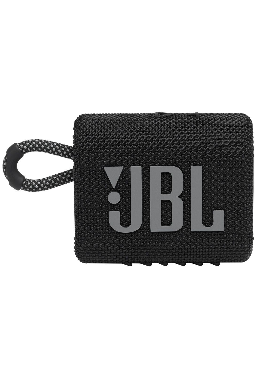 Parlante Portatil JBL Go 3 WaterProof Black Edition-4