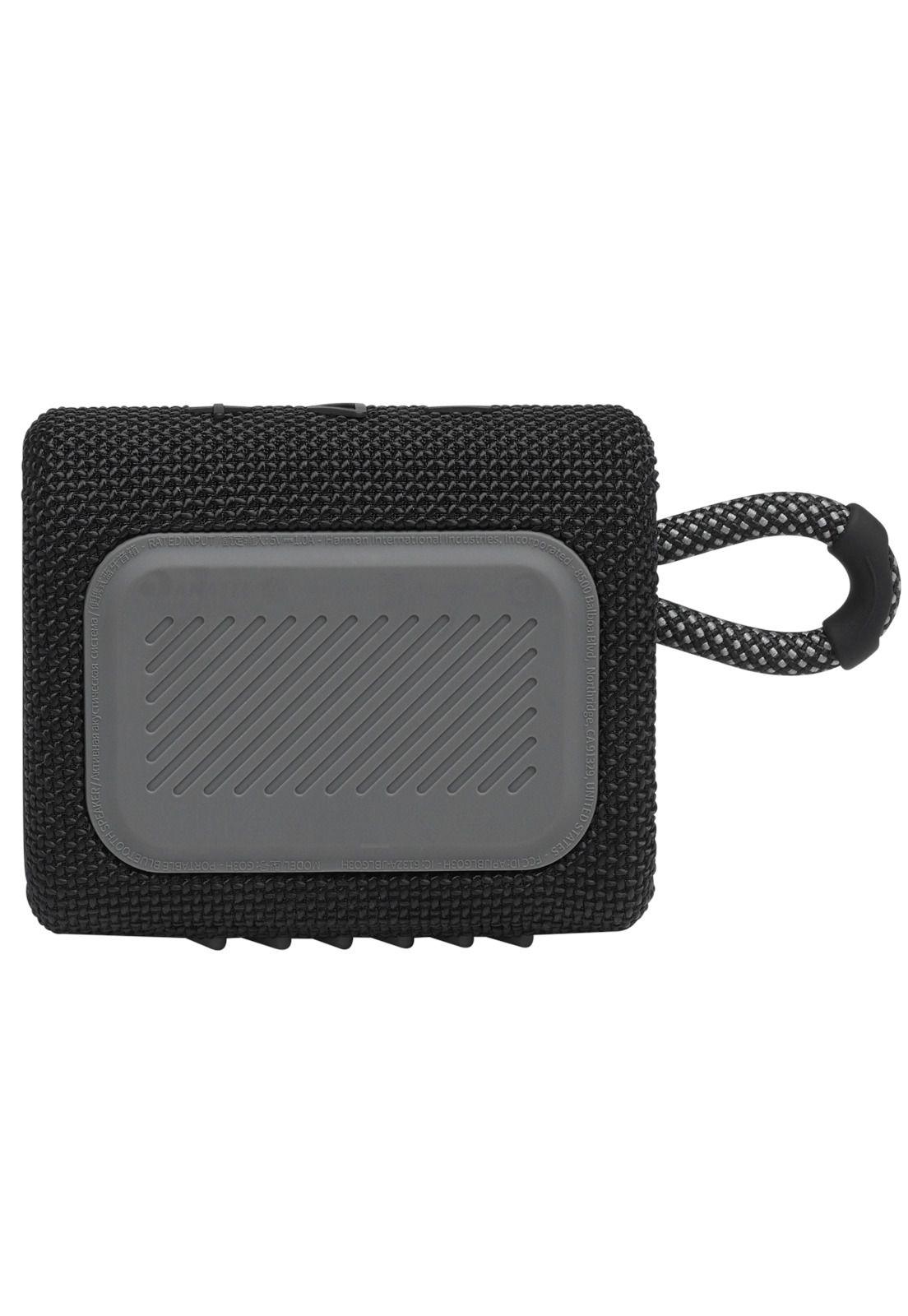 Parlante Portatil JBL Go 3 WaterProof Black Edition-5