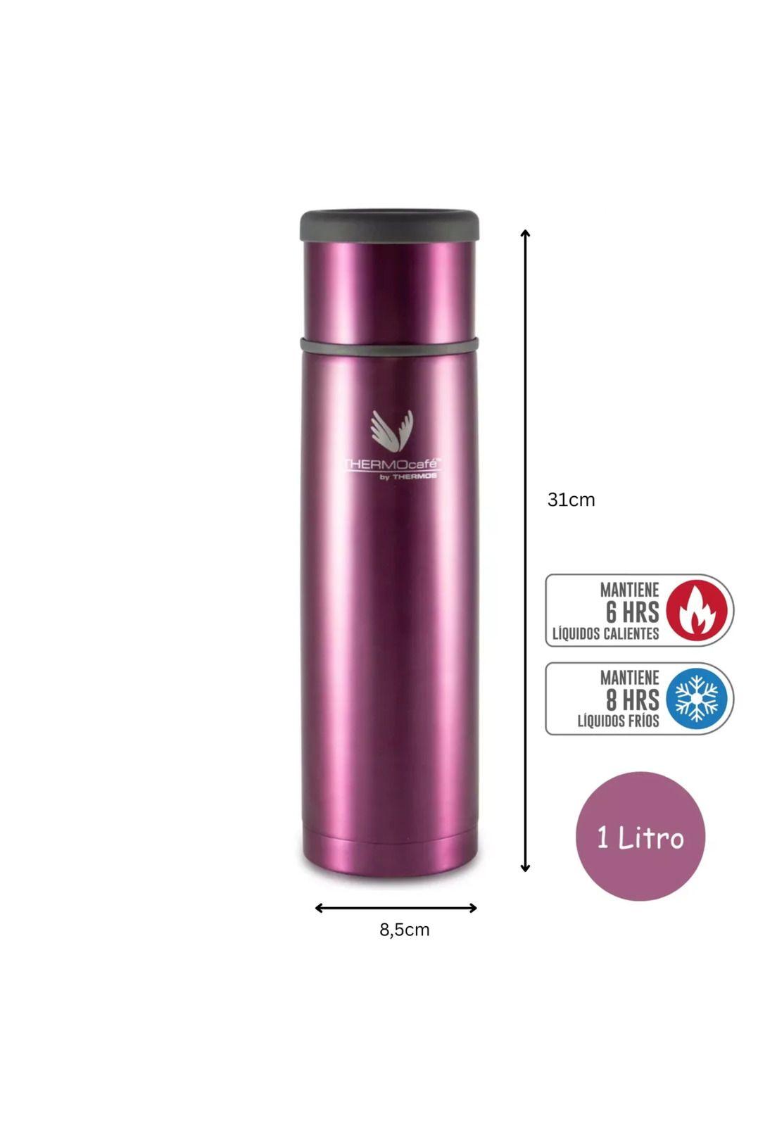 Termo de Liquidos Every Night 1LT de Acero Inoxidable Purple-3
