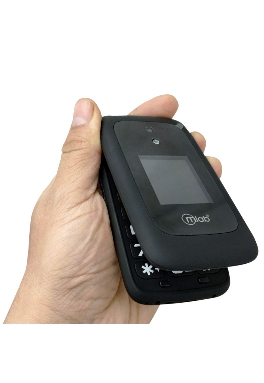 Teléfono Senior Adulto Mayor 4G Almeja con Base de  Carga BK-3