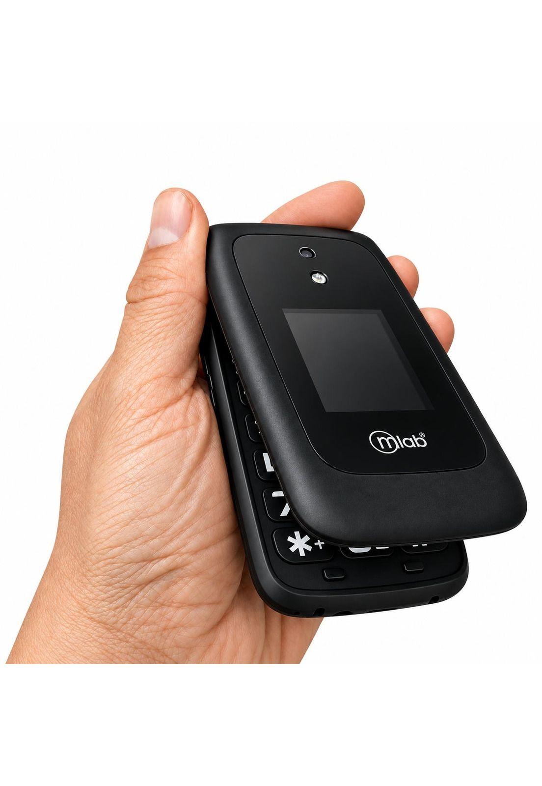 Teléfono Senior Adulto Mayor 4G Almeja con Base de  Carga Inalámbrica-9