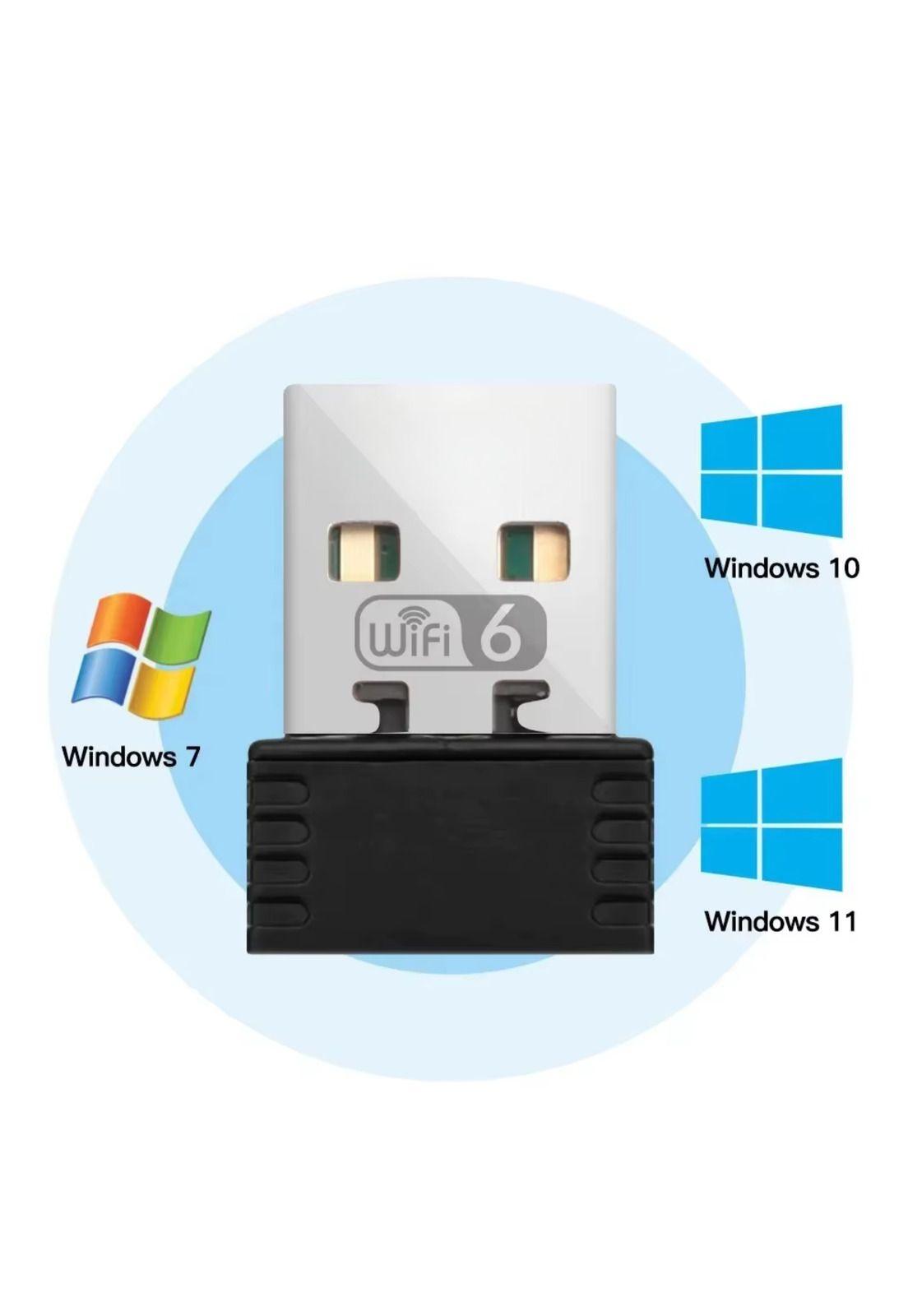 Adaptador de Red WiFi 6G USB  High Speed - Ultra Compacto-6