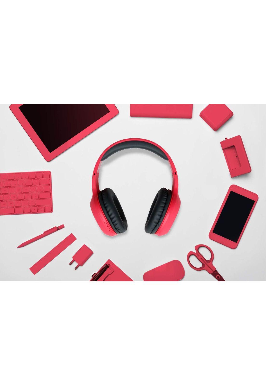 Audífono Rosado Pantone Bluetooth + Manos Libres + Aux-3